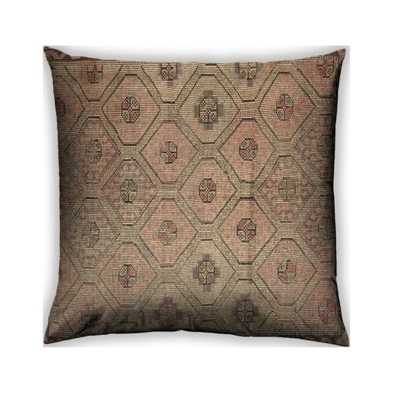 Ahgly Company Outdoor Square Contemporary Throw Pillow, 18 inch by 18 inch