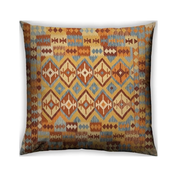 Ahgly Company Outdoor Square Contemporary Throw Pillow, 18 inch by 18 inch
