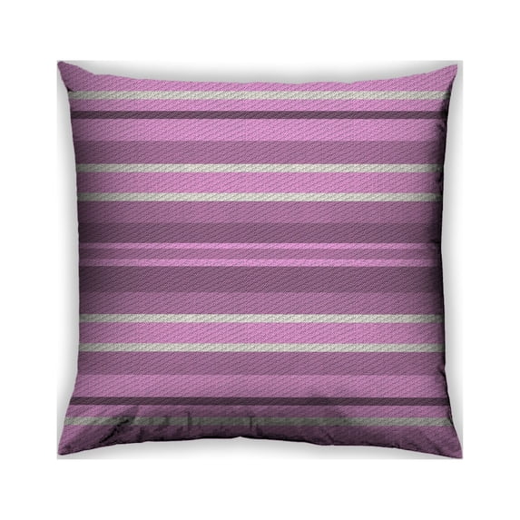 Ahgly Company Outdoor Square Patterned Throw Pillow, 18 inch by 18 inch