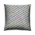 thumbnail image 1 of Ahgly Company Outdoor Square Patterned Throw Pillow, 18 inch by 18 inch, 1 of 6