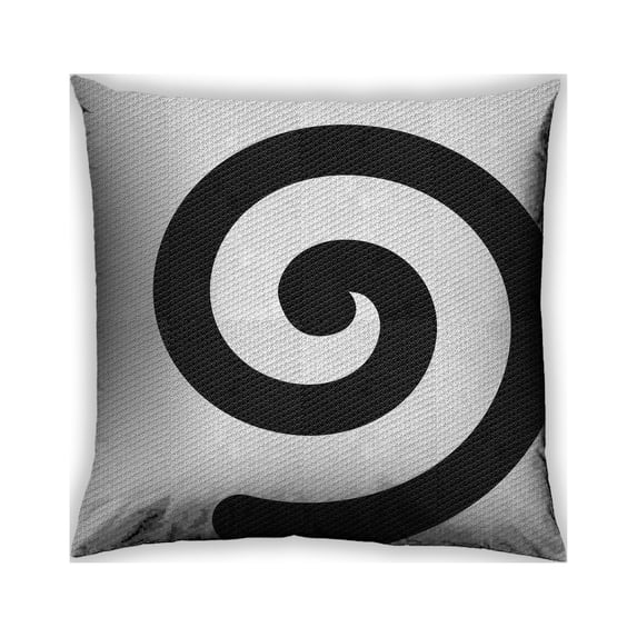 Ahgly Company Outdoor Square Patterned Throw Pillow, 18 inch by 18 inch