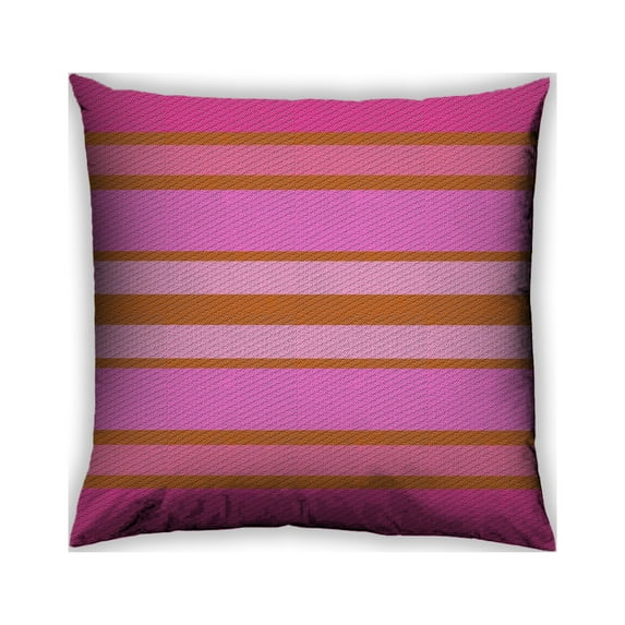Ahgly Company Outdoor Square Patterned Throw Pillow, 18 inch by 18 inch