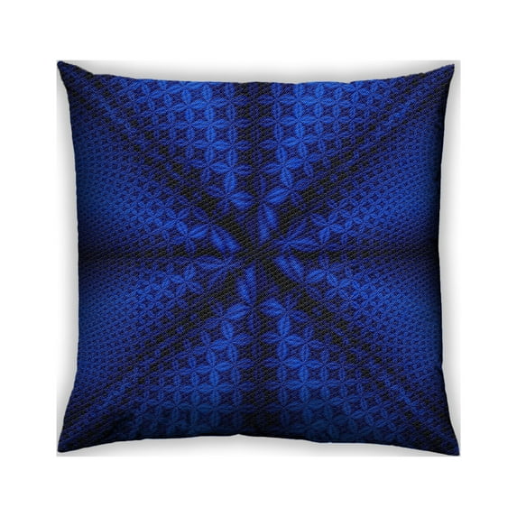 Ahgly Company Outdoor Square Patterned Throw Pillow, 18 inch by 18 inch