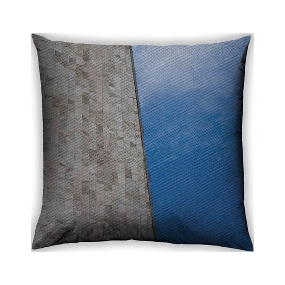 Ahgly Company Outdoor Square Patterned Throw Pillow, 18 inch by 18 inch