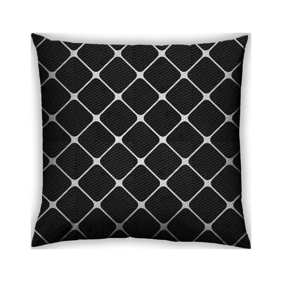 Ahgly Company Outdoor Square Patterned Throw Pillow, 18 inch by 18 inch