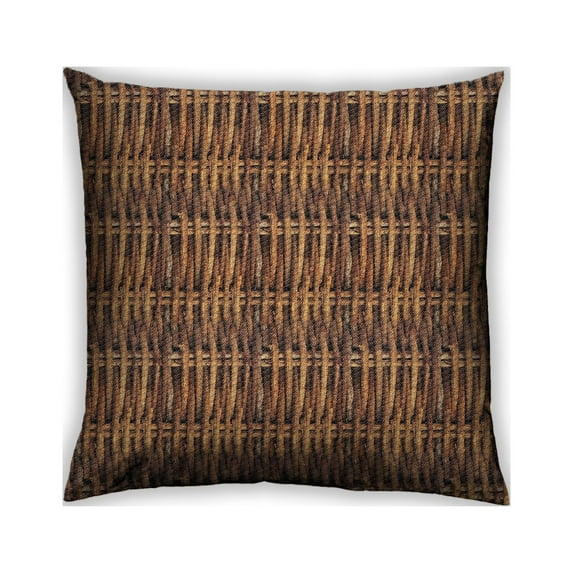 Ahgly Company Outdoor Square Patterned Throw Pillow, 18 inch by 18 inch