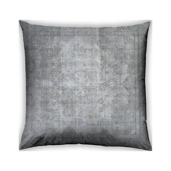 Ahgly Company Outdoor Square Traditional Throw Pillow, 18 inch by 18 inch