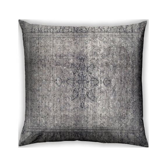 Ahgly Company Outdoor Square Traditional Throw Pillow, 18 inch by 18 inch