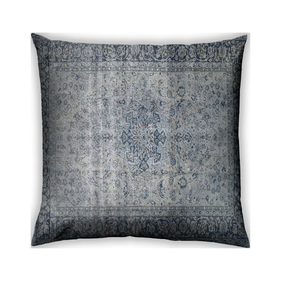 Ahgly Company Outdoor Square Traditional Throw Pillow, 18 inch by 18 inch