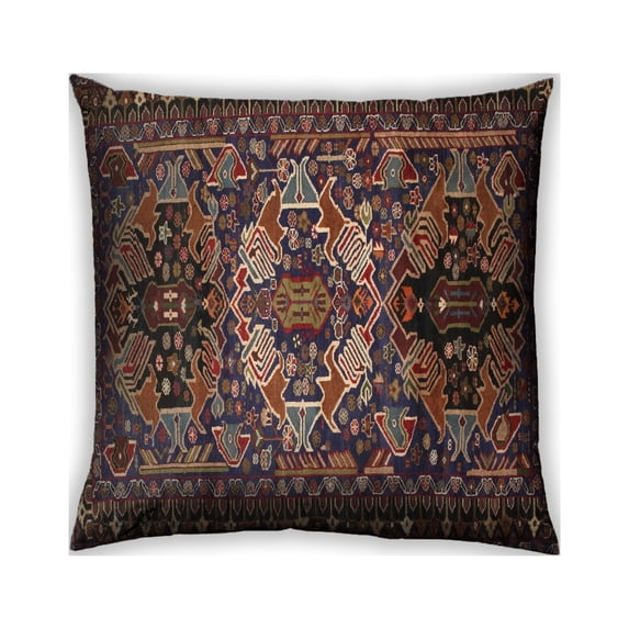 Ahgly Company Outdoor Square Traditional Throw Pillow, 18 inch by 18 inch