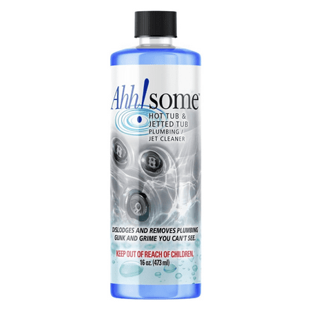Ahh-Some Jetted Tub Cleaner, Septic Safe for Jacuzzi Plumbing Home & Garden Misc. 16 oz