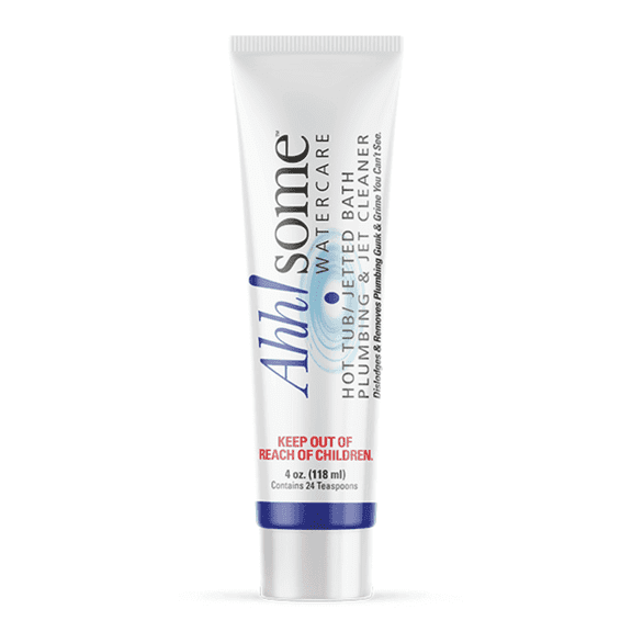 Ahh-Some, Ahhsome Hot Tub Cleaner, Bath, Jet Tub & Jetted Tub, Pipe Purge, Effective Bath Tub Awesome Cleaner (4oz)