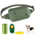 AhhBi Silicone Dog Treat STF9 Training Pouch, Clicker for Pet Training