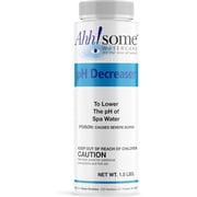 AhhSome Hot Tub pH Reducer   Spa Down and pH Minus   pH Decreaser for Hot Tub Maintenance   Hot Tub Chemicals to Lower pH & Alkalinity   pH Down for Spa   1.5 lbs