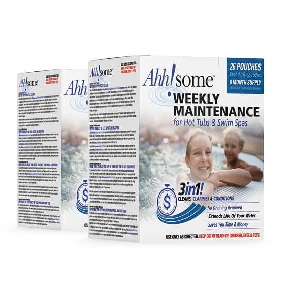 AhhSome Weekly Maintenance Single Use Packet (52 Count)