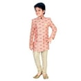 thumbnail image 1 of Ahhaaaa Ethnic Printed Embroidery Sherwani and Pyjama for Boys, 1 of 11
