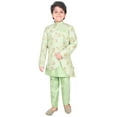 thumbnail image 1 of Ahhaaaa Ethnic Wear Sherwani Kurta and Pyjama Set For Boys, 1 of 13