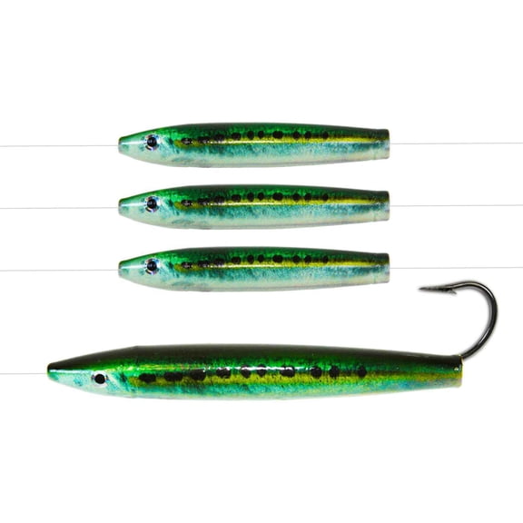 Ahi CP-604-SD 6" Live Deception Daisy Chain Cedar Plug - Sardine