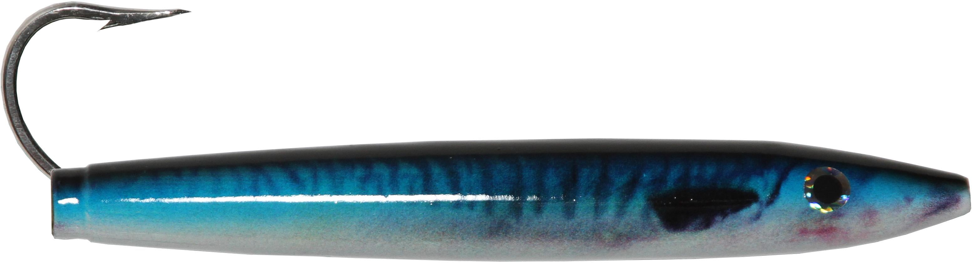 Ahi CP600BM 6in Live Deception Cedar Plug Blue Mackerel