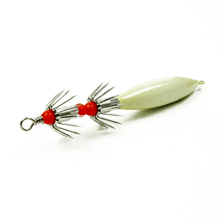 squid jigs fishing glow in the dark jig puget sound 4pcs high quality