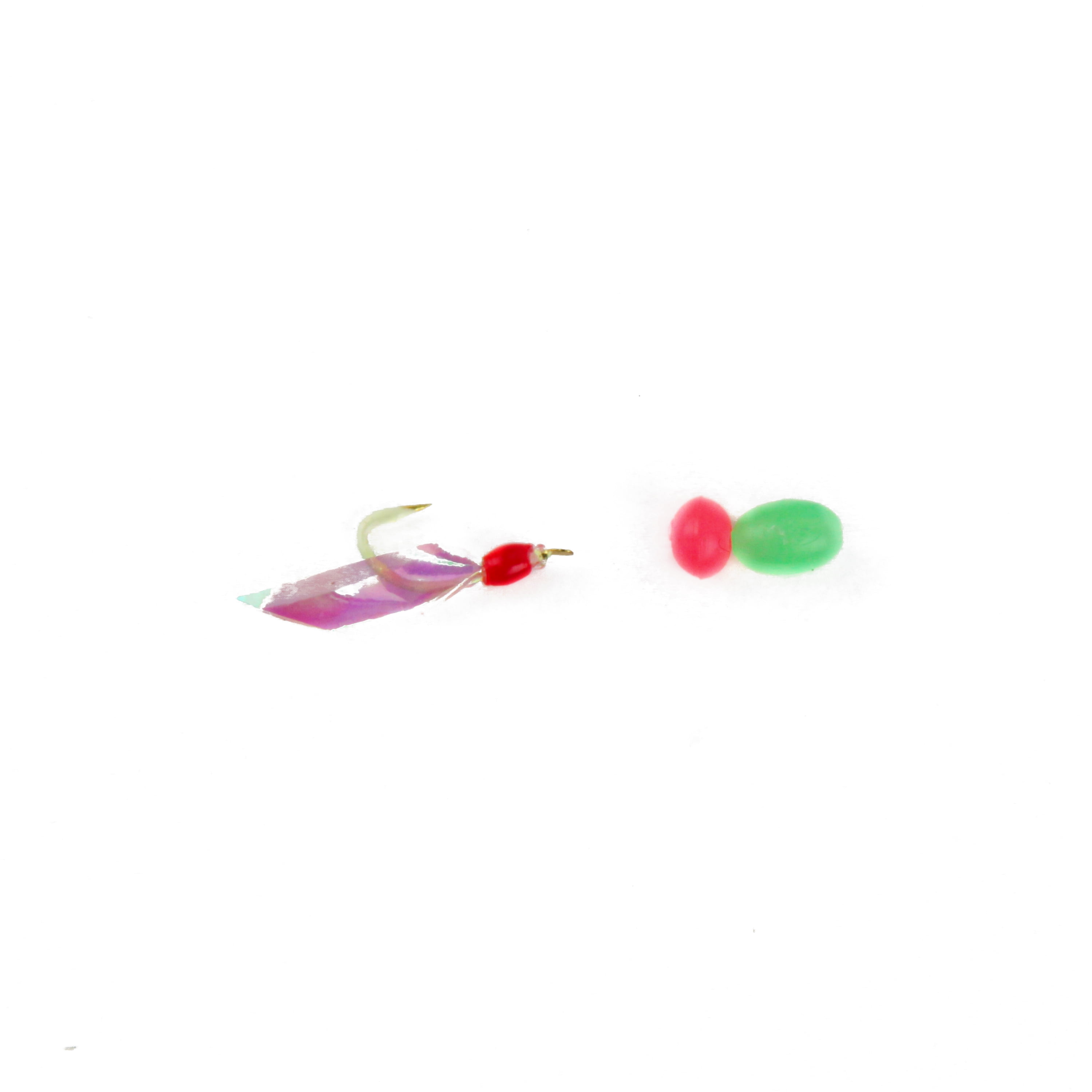 Ahi USA Glow Hook Rainbow Skin Sabiki Bait Fishing Rig #14
