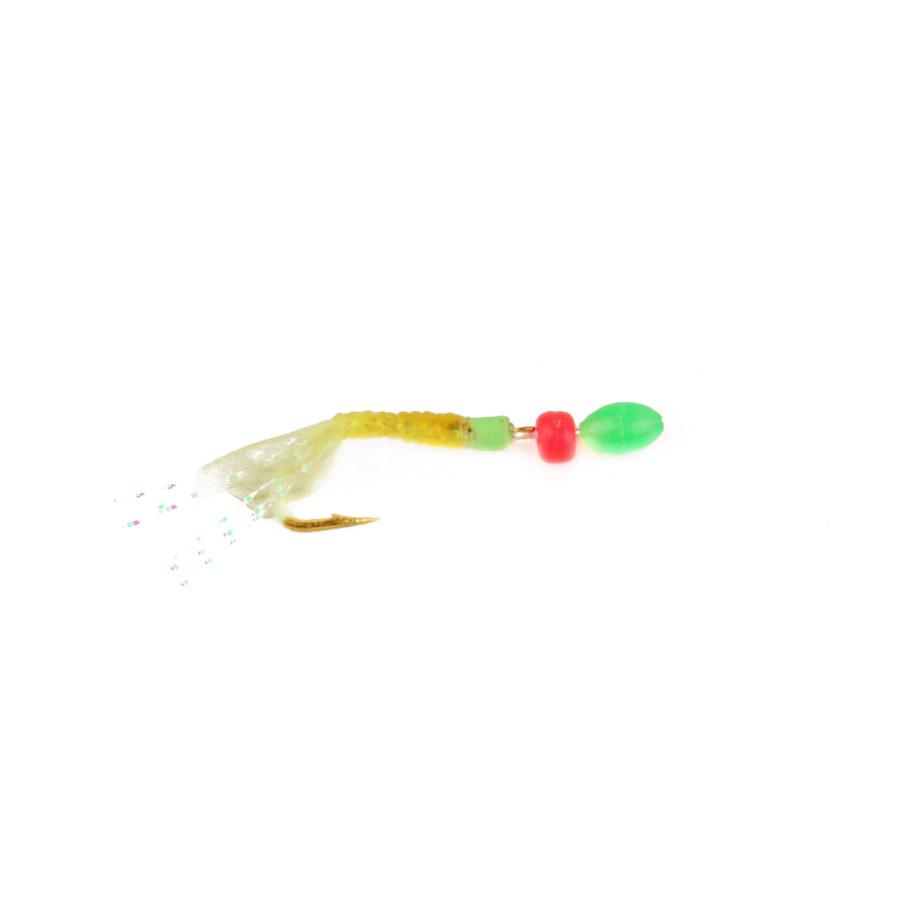 Ahi USA Glow Hook Speckled Shrimp Sabiki Fishing Rig #8