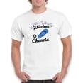 thumbnail image 1 of Ahi Viene La Chancla! Men T-Shirt, Male 4X-Large, 1 of 4