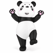 Ahititi Inflatable Panda Halloween Costume for Adults, Funny Full Body Blow Up Suit for Men & Women,Party,Cosplay