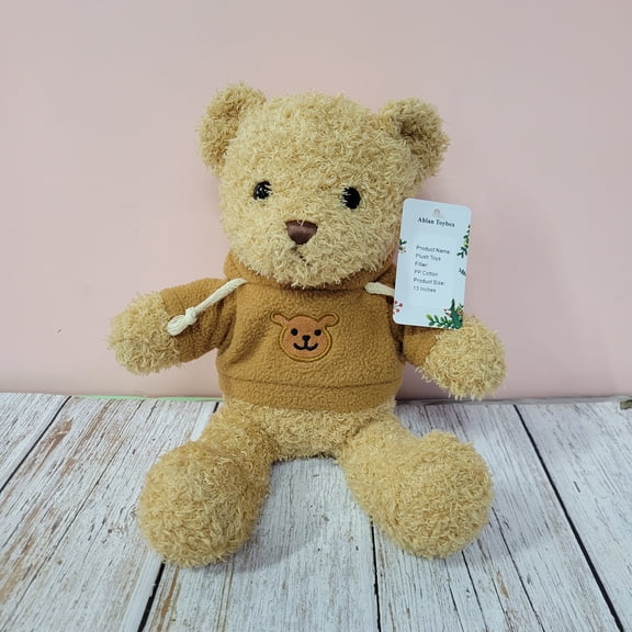 Ahlan Toybox Plush Toys, Adorable Plush Teddy Bear - Ultra Soft Cuddly Stuffed Animal