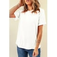 thumbnail image 1 of Ahlaray Soft White Tee - Versatile & Breathable Fit, 1 of 8