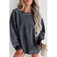 thumbnail image 1 of Ahlaray Trendy Solid Ribbed Pullover - Chic, Comfortable, All-Day Style!, 1 of 8