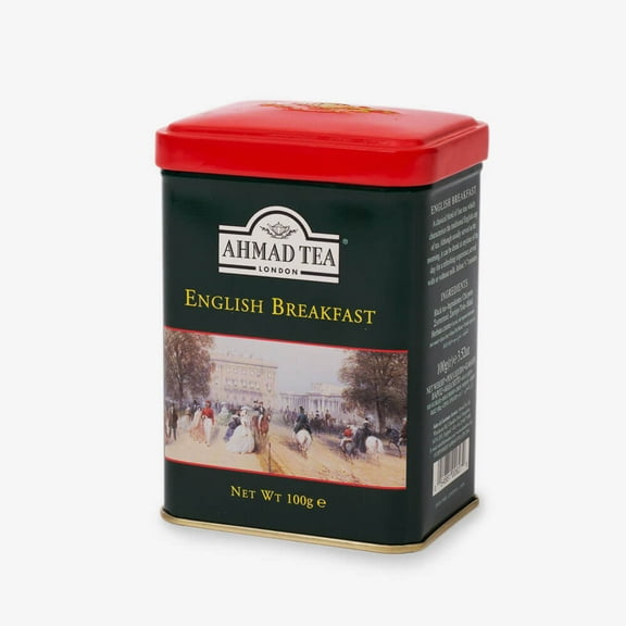 Ahmad English Breakfast Tea Loose in Tin 3.5 oz.