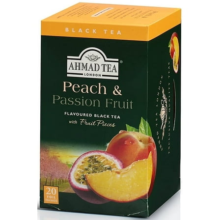 Ahmad Peach & Passion Fruit Tea 20 Count, 1.4 oz