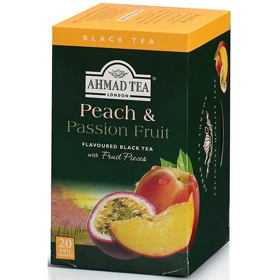 Ahmad Peach & Passion Fruit Tea 20 Count, 1.4 oz