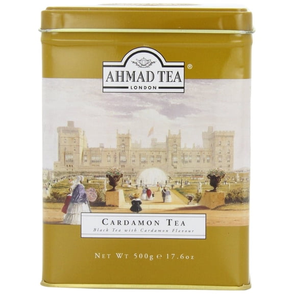 Ahmad Tea Cardamom Tea Tin 500g EACH