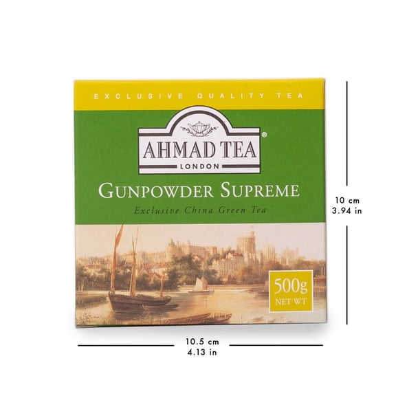 Ahmad Tea - Gunpowder Supreme - Exclusive China Green Tea - 500gm