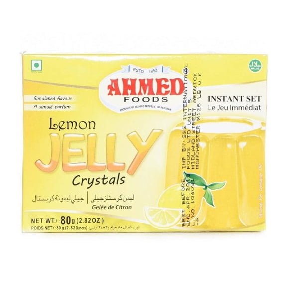 Ahmed Lemon Fruit Jelly Crystal 80g