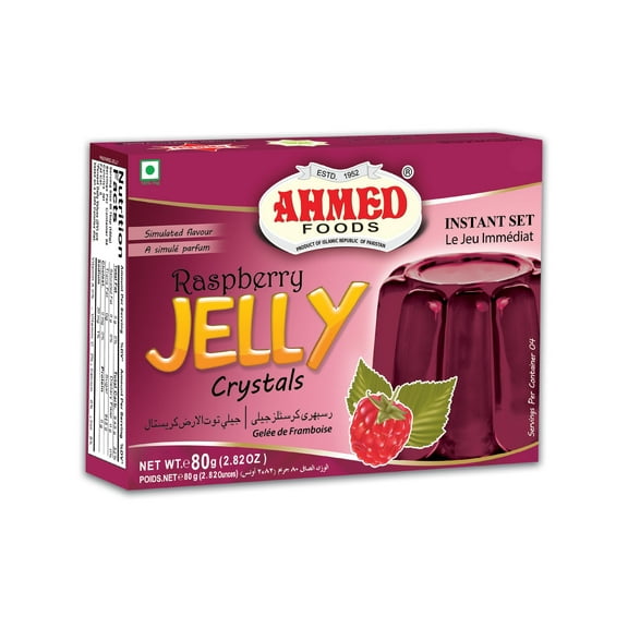 Ahmed Raspberry Jelly Crystal 80g