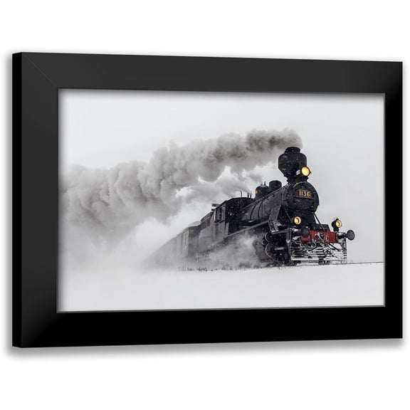 Aho, Harri 24x17 Black Modern Framed Museum Art Print Titled - Little-Jumbo