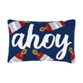 thumbnail image 1 of Ahoy Hooked Accent Throw Pillow, 1 of 4