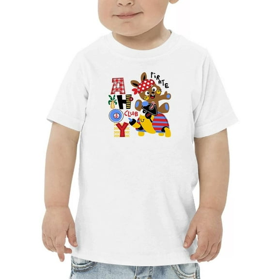 Ahoy Pirate Club T-Shirt Toddler -Image by Shutterstock, 3 Toddler