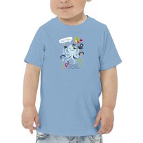 Ahoy There, Pirate Octopus! T-Shirt Toddler -Image by Shutterstock,  5 Toddler