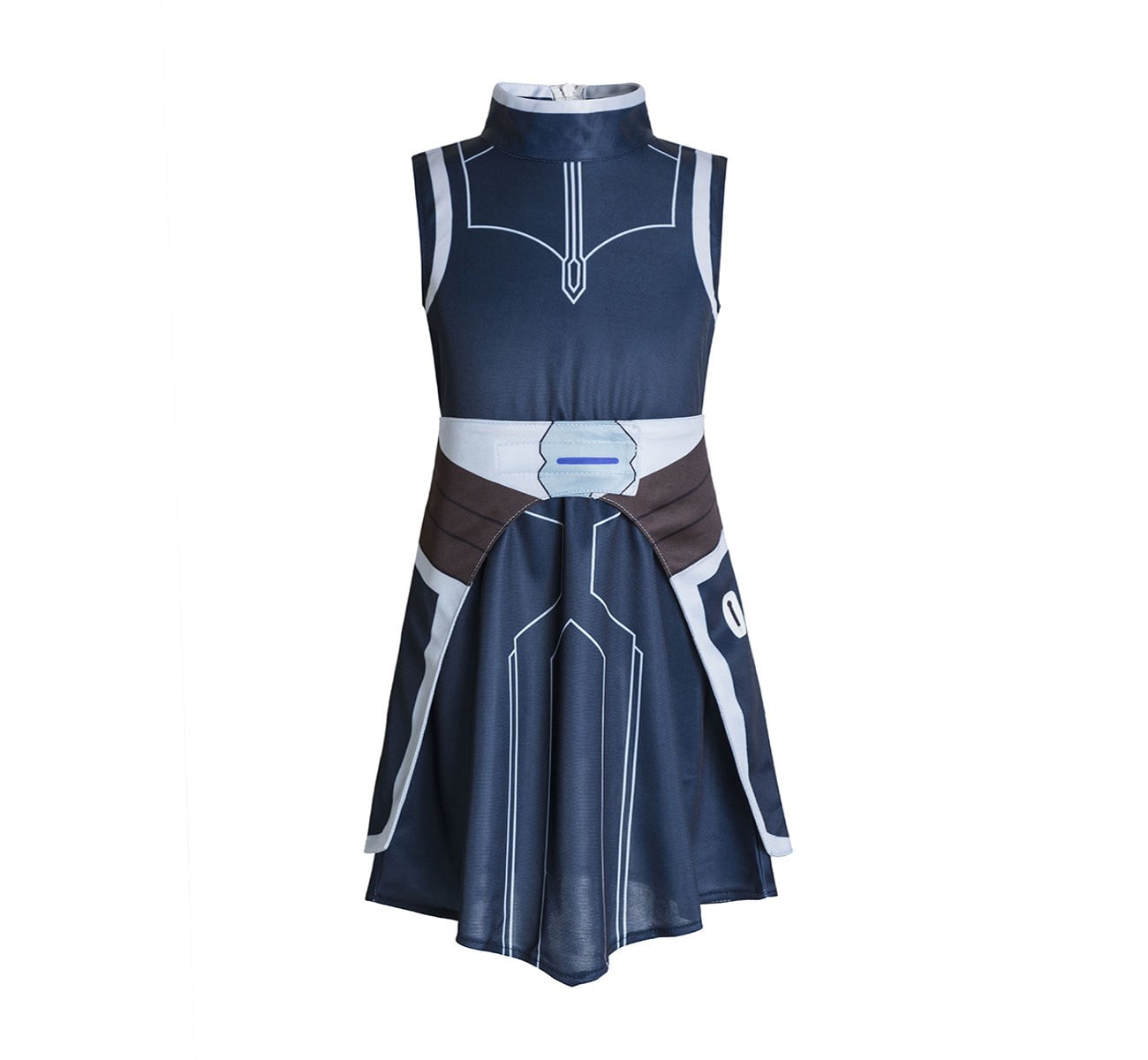ahsoka tano blue dress The Mandalorian Ahsoka Tano Cosplay Costume