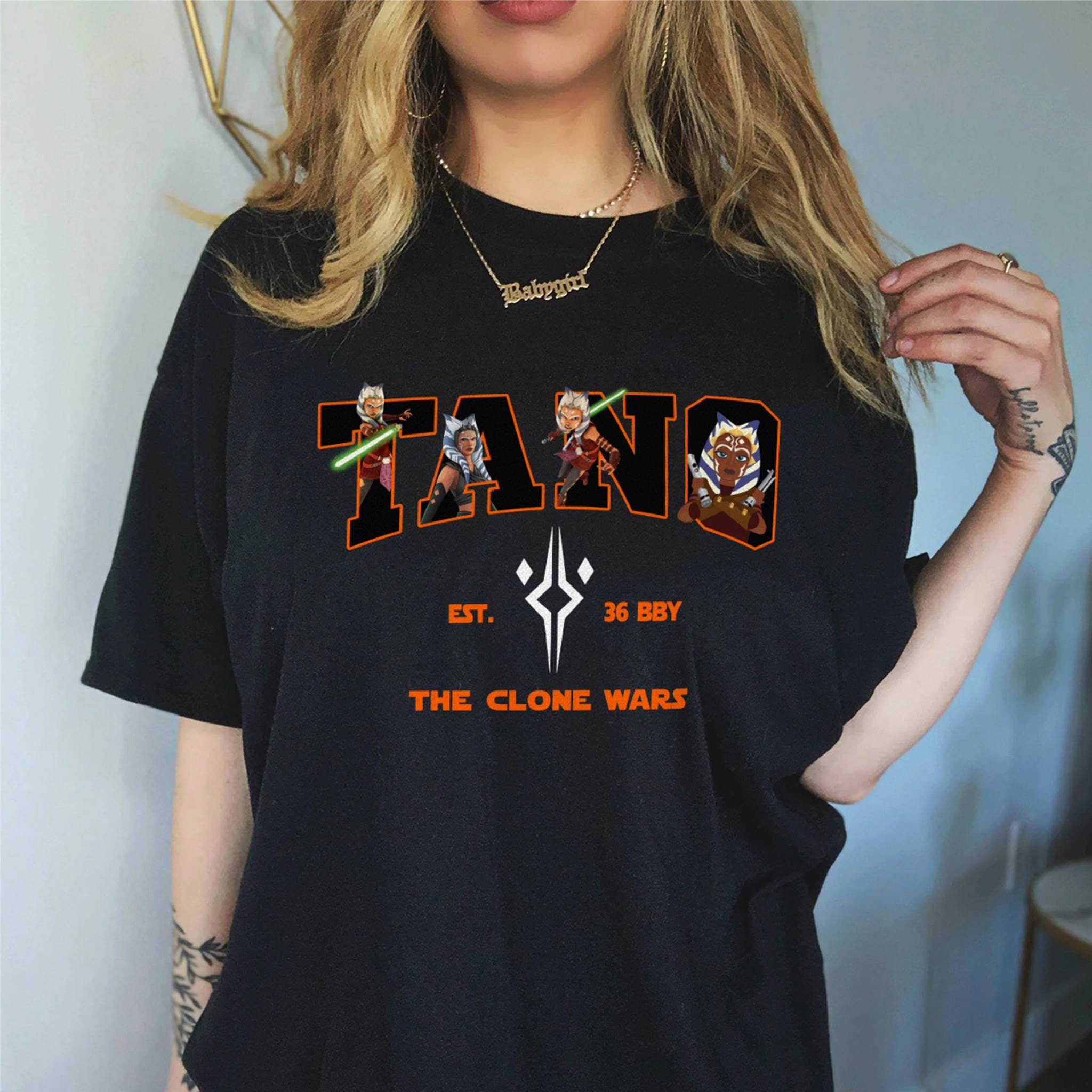 Ahsoka Tano Starwars Shirt, StarWars Characters Shirts, StarWars Shirts