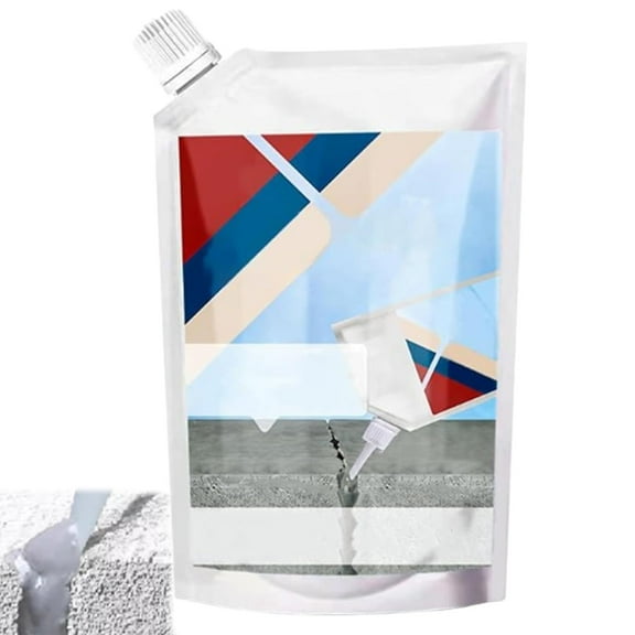 Ahtopmall Heavy Duty Concrete Crack Repair Adhesive,Concrete Crack Filler, Upgrade Self Leveling Concretes Caulking Filler for Home Repairs