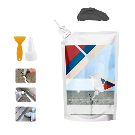 Ahtopmall Heavy Duty Concrete,Upgrade Self Leveling Concretes Caulking Filler, Quick-Drying Waterproof Sealer for Home Repairs