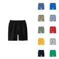 thumbnail image 1 of Ahuyic Girls Pants,Summer Shorts for Girls,Summer Solid Color Casual Pants Boys Girls Botton Short Pants Denim Shorts Overalls,Blue,6 Years, 1 of 4