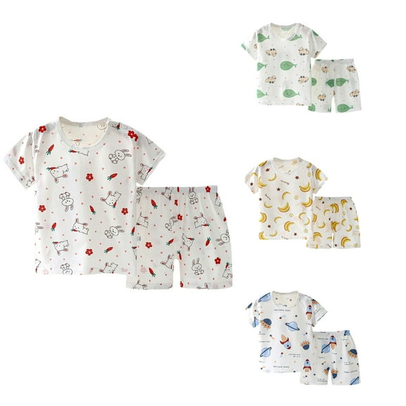 Ahuyic Summer Boys Girls 2 Piece Outfits,Toddler Kids Casual Clothing Set,Girls' Summer Short Sleeved Doll Neck Princess Dress Round Neck Princess Bow Skirt,Black,12 Years