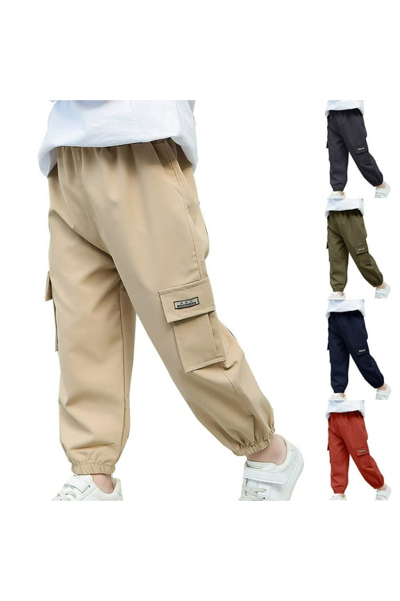 Toddler Kids Leisure Clothes,Summer Unisex Short Pants,Children's Spring And Summer Casual Legged Work Pants For Middle Large Aged Boys And Girls