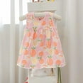 thumbnail image 1 of Ahuyic Little Girl Dresses,Kids Summer Casual Dresses,Summer Baby Girl Infant Lace Skirt Pattern Print Sleeveless Dress, 1 of 3
